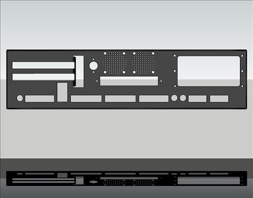Black A500 Rear Panel